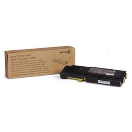Xerox 106R02243 Phaser 6600 Standard Capacity Yellow Toner Cartridge (106R02243)