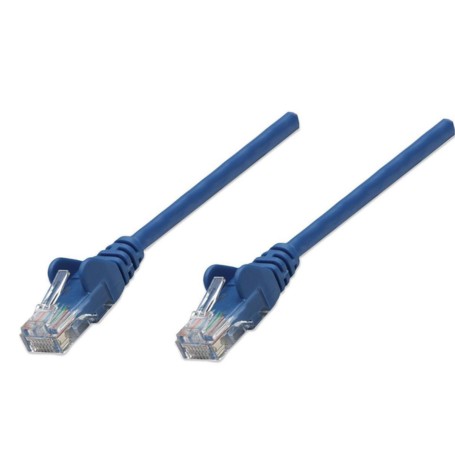 Intellinet 347365 Cat5e UTP Network Patch Cable Blue (347365)