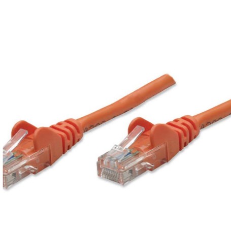 Intellinet 347464 Cat5e UTP Network Patch Cable Orange (347464)