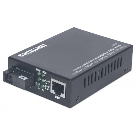 Intellinet 510530 Fast Ethernet WDM Bi-Directional Media Converter (510530)