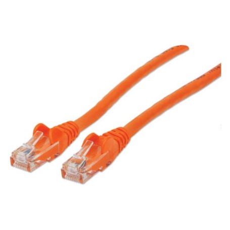 Intellinet 347402 Cat6 UTP Network Patch Cable Orange (347402)
