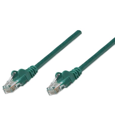 Intellinet 347426 Cat6 UTP Network Patch Cable Green (347426)