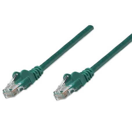 Intellinet 344845 Cat6 UTP Network Patch Cable Green (344845)