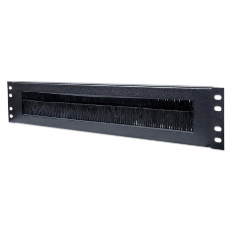 Intellinet 712774 19" Cable Entry Panel with Brush Insert (712774)