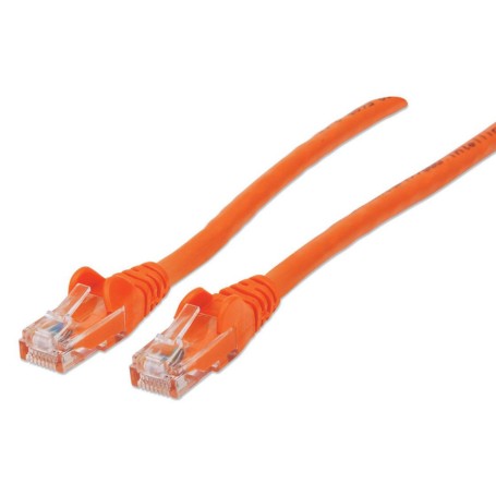 Intellinet 342254 Cat6 UTP Network Patch Cable Orange (342254)