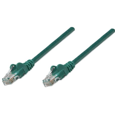 Intellinet 342490 Cat6 UTP Network Patch Cable Green (342490)
