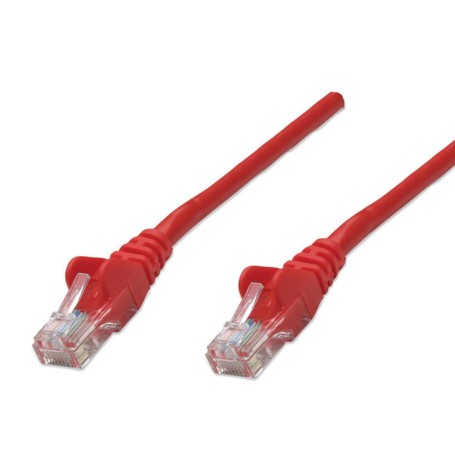 Intellinet 342179 Cat6 UTP Network Patch Cable Red (342179)