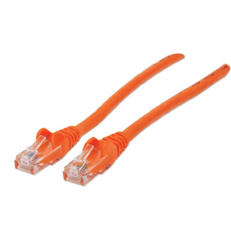 Intellinet 342278 Cat6 UTP Network Patch Cable Orange (342278)