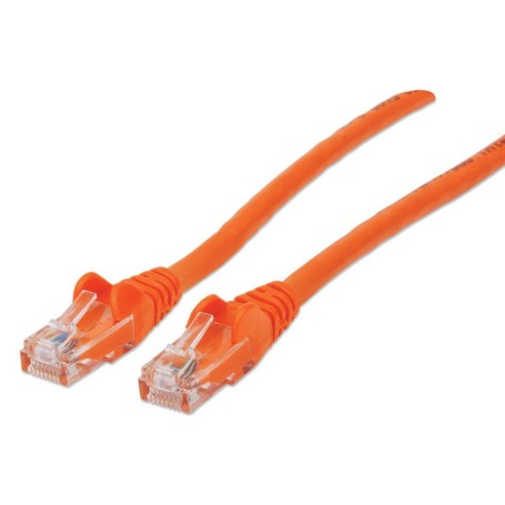 Intellinet 342292 Cat6 UTP Network Patch Cable Orange (342292)