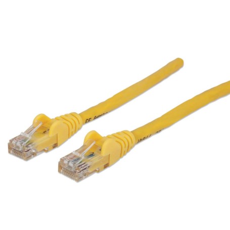 Intellinet 342391 Cat6 UTP Network Patch Cable Yellow (342391)