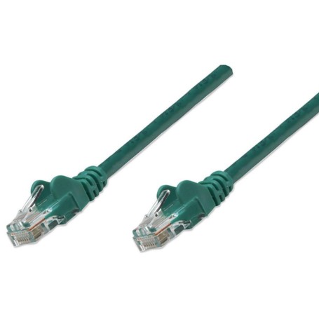 Intellinet 342520 Cat6 UTP Network Patch Cable Green (342520)