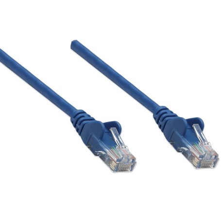 Intellinet 343305 Cat6 UTP Network Patch Cable Blue (343305)