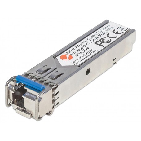 Intellinet 507509 10GBase-SR WDM Bi-Directional SFP+ Transceiver (507509)