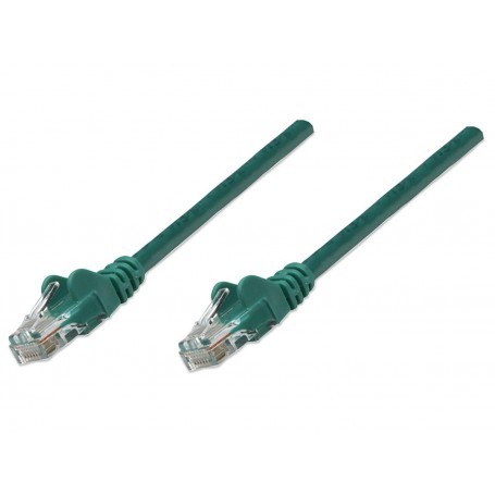 Intellinet 740029 Cat5e UTP Network Patch Cable Green (740029)