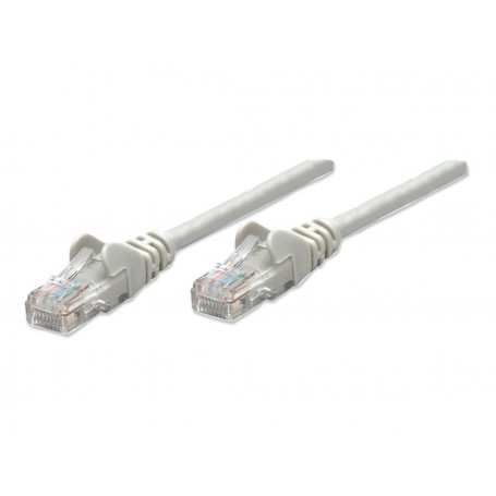 Intellinet 740036 Cat5e UTP Network Patch Cable Gray (740036)