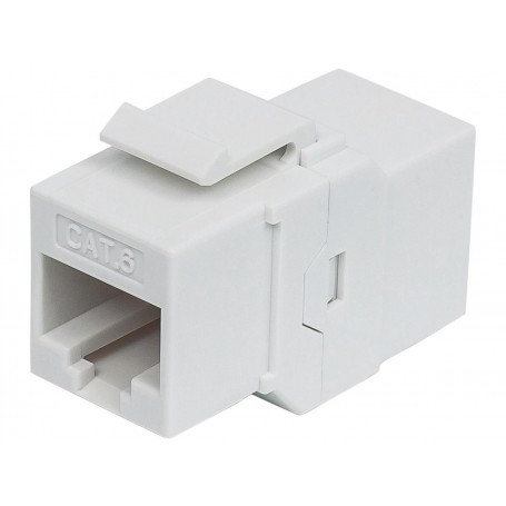 INTELLINET 505147 Cat6 Inline Coupler, Keystone Type (505147)