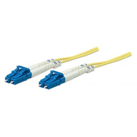Intellinet 471893 Fiber Optic Patch Cable Duplex Single-Mode OS2 LC to LC (471893)