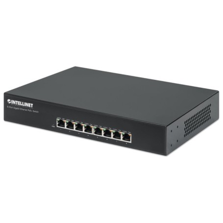 Intellinet 560641 8-Port Gigabit Ethernet PoE Switch (560641)