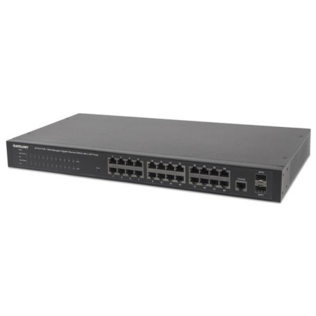 Intellinet 560559 24-Port Gigabit PoE Web-Managed Switch (560559)