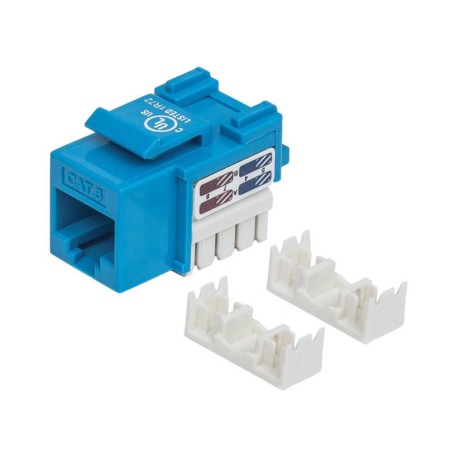 Intellinet 210737 Cat6 Punch-Down Keystone Jack (210737)