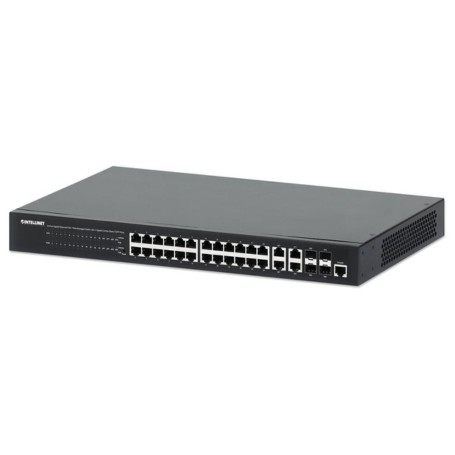 Intellinet 561426 24-Port Gigabit Ethernet PoE Web-Managed Switch (561426)