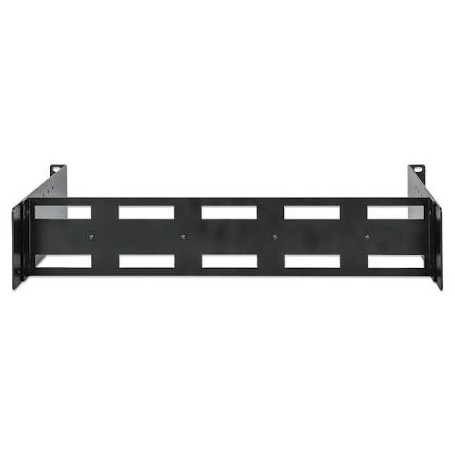 INTELLINET 716345 Adjustable 19" Rackmount DIN Rail Kit, 2U (716345 )