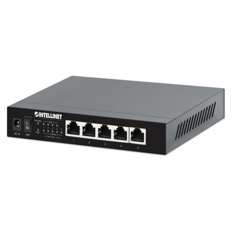 INTELLINET 561921 5-Port 2.5G Ethernet PoE+ Switch (561921)