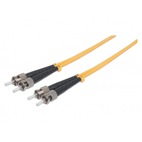 INTELLINET 751254 1 m ST to ST OS2 SM Fiber Optic Patch Cable (751254)