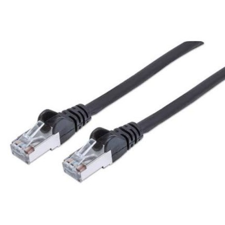 Intellinet 745758 Cat6 U UTP Slim Network Patch Cable Black (745758)