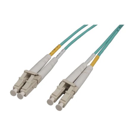 Intellinet 752312 Fiber Optic Patch Cable 10 m LC to LC UPC OM4 Multimode (752312)
