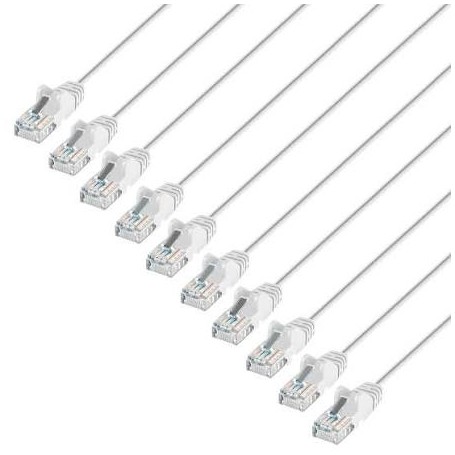 Intellinet 744294 Cat6 UTP Slim Network Patch Cable (744294)