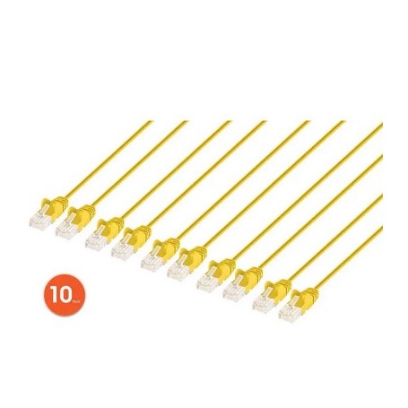 Intellinet 744522 Cat6 UTP Slim Network Patch Cable (744522)