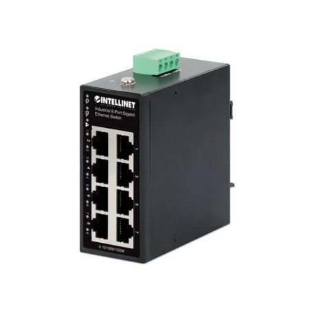 INTELLINET 509503 Industrial 8-Port Gigabit Ethernet Switch (509503)