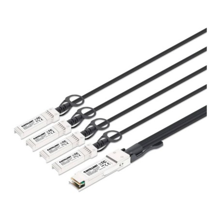 INTELLINET 509770 40G QSFP+ to 4×10G SFP Passive DAC Breakout Cable (509770)