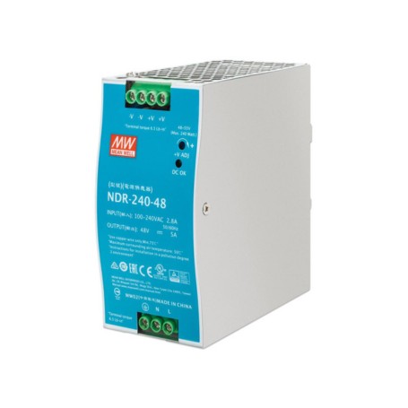 Intellinet 508360 240W Industrial DIN-Rail Mount Power Supply Unit (508360)